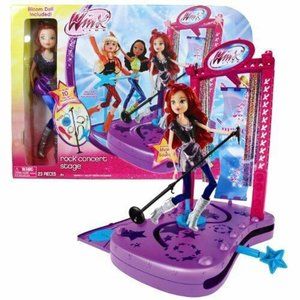 New WINX CLUB Rock Concert Stage✿ With Bloom Doll Included